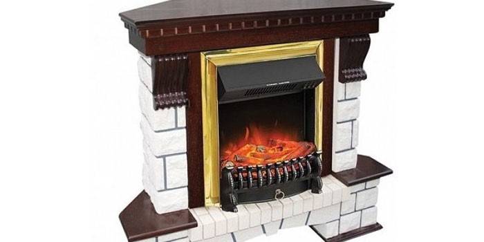 Kominek elektryczny Royal Flame Pierre Luxe