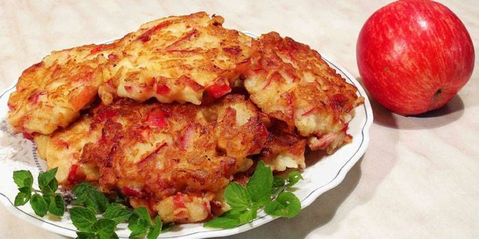 Buñuelos de manzana