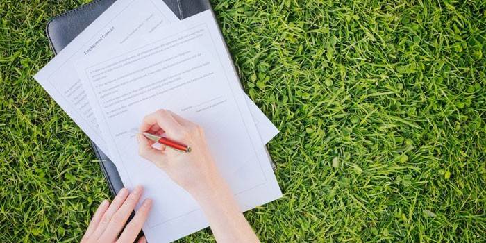Documentos para a terra