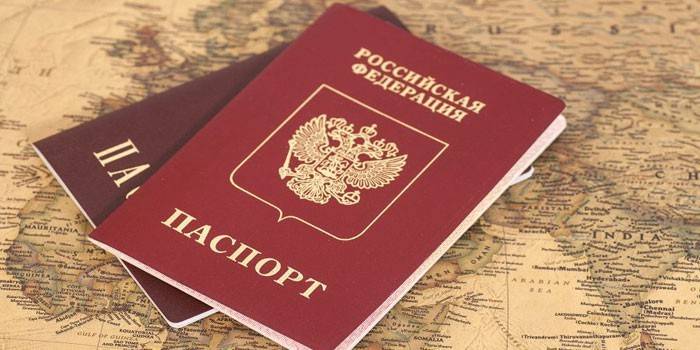 Pasaporte de un ciudadano de Rusia