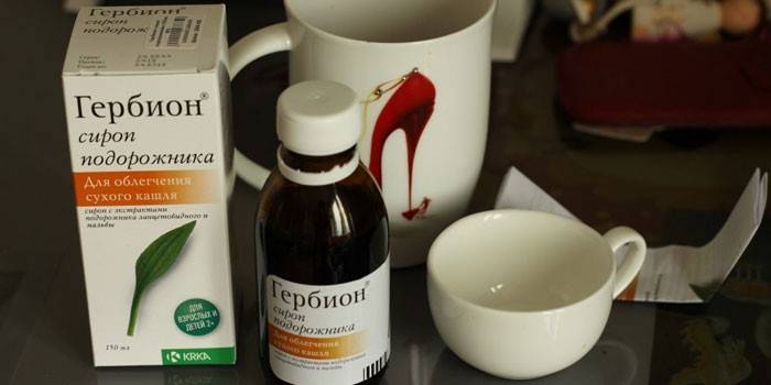 Herbion Kašeľový sirup