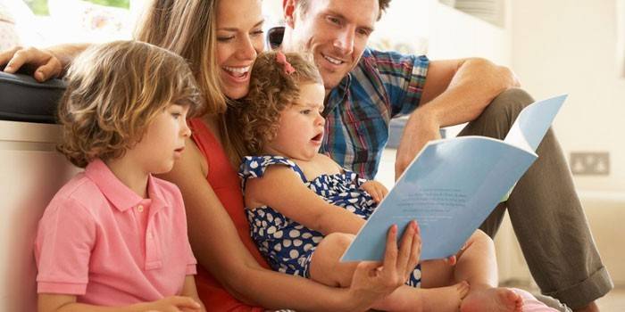 Família com filhos