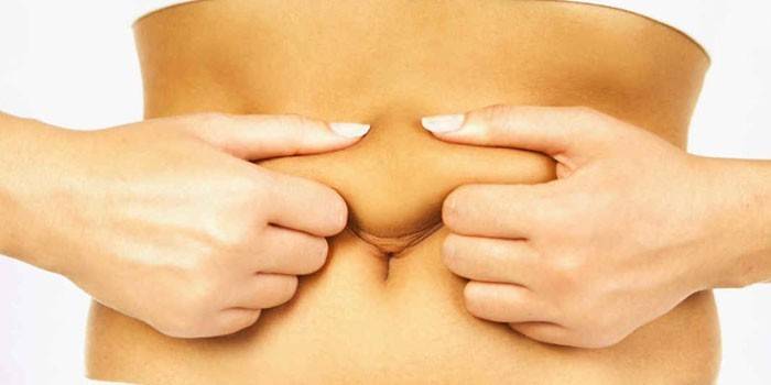 Auto masaje del abdomen