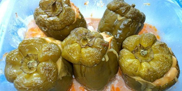 Pimientos De Pollo Cocidos