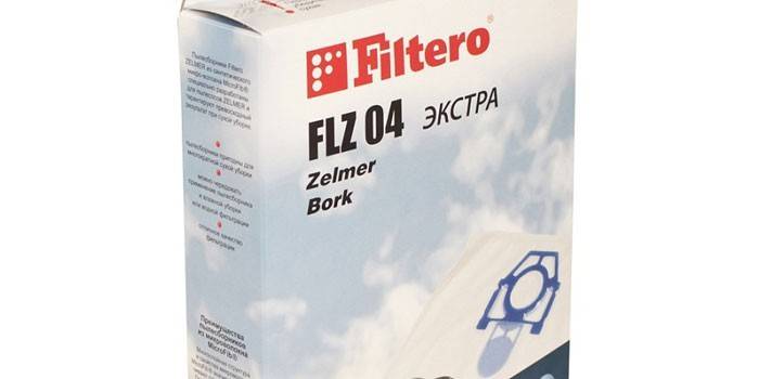 Saco de aspirador de pó Filtero FLZ 04 Extra