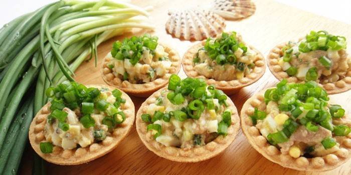 Tartlets Z Sałatką