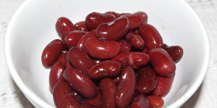Frijoles rojos enlatados