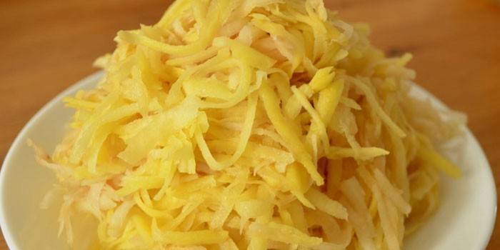 Batatas raladas
