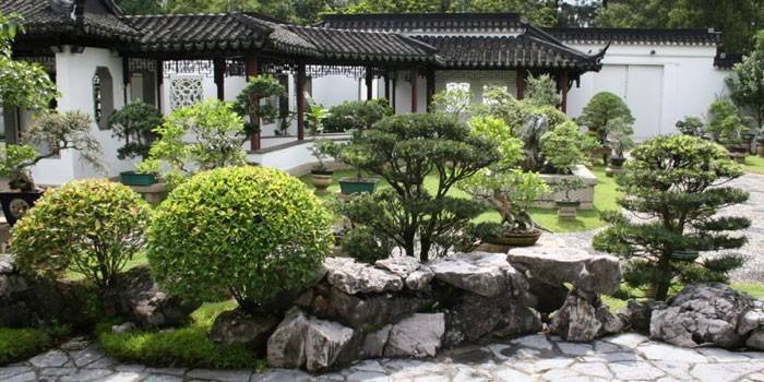 Parque de estilo japonês