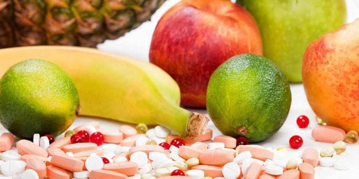 Vitaminas e Frutas