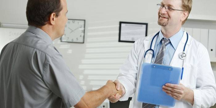Paciente e médico