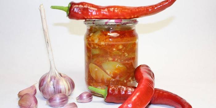 Jazyk podľa práva, korenie a cesnak