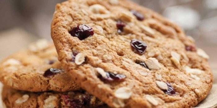 Kefír ovsené vločky cookies
