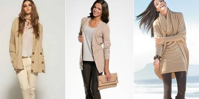 Meninas em Cardigans