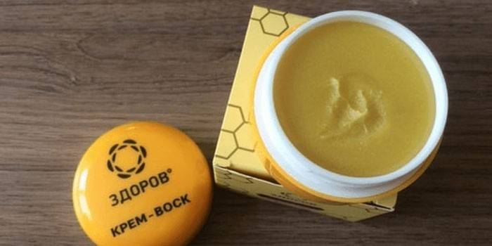 Cera Creme Saudável em embalagem