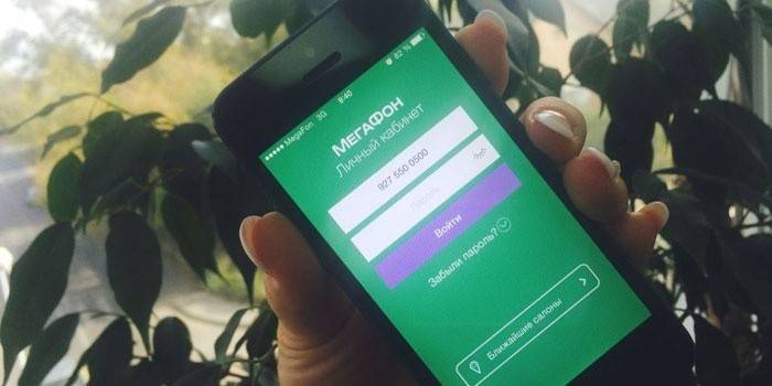megafone: conta pessoal
