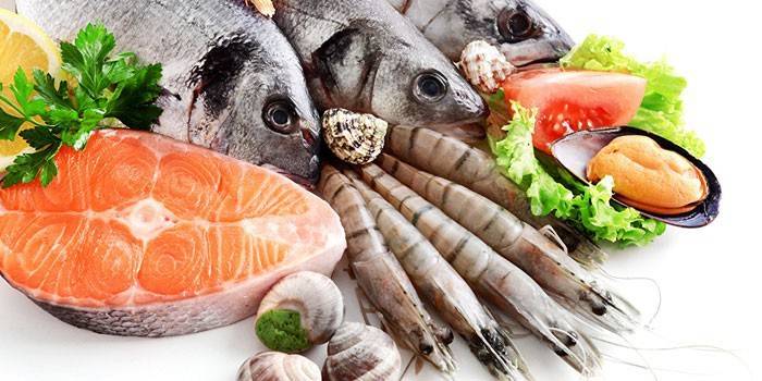 Mariscos y pescados
