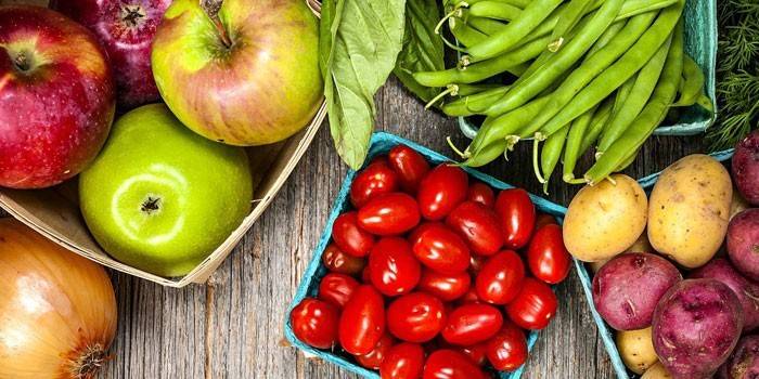 Frutas e vegetais