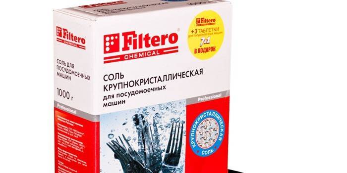 Sal para lavavajillas Filtero