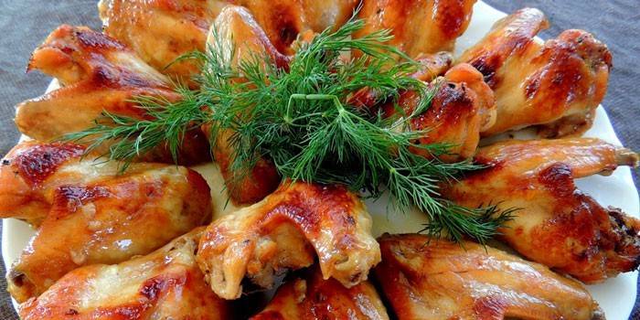 Pieczone Skrzydełka Z Kurczaka