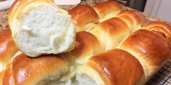 Pãezinhos de ar prontos