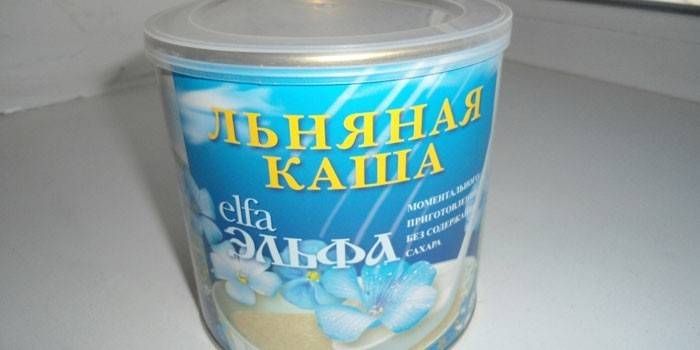 Owsianka lniana w słoiku od producenta Elf