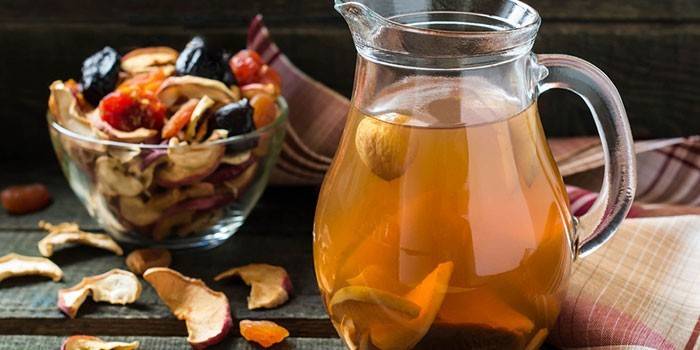 Compota de frutos secos