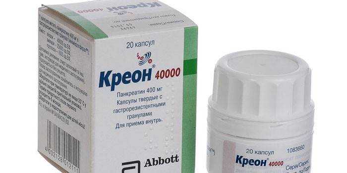 Creon 40 000 kapsúl v balení