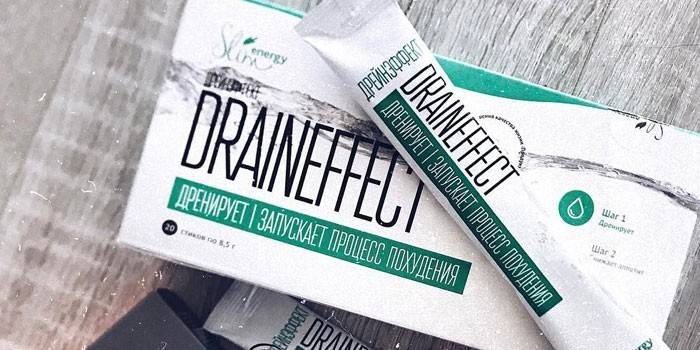 Producto de efecto de drenaje