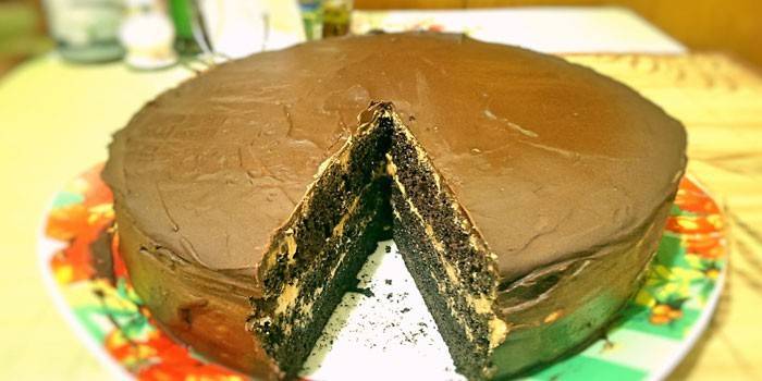 Przekrój Cake Black Prince