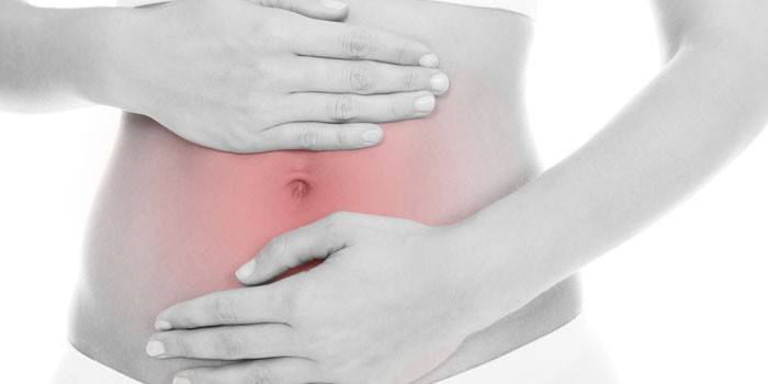 Dolor abdominal en una niña.