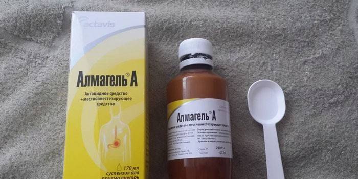 Pozastavenie lieku Almagel A v obale