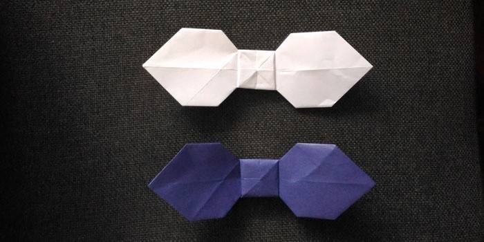 Muszka z papieru origami