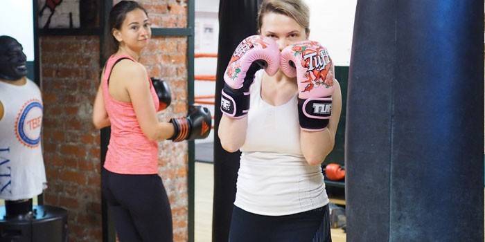 Chicas de kickboxing