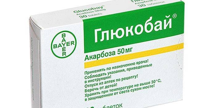 Comprimidos de Glucobay