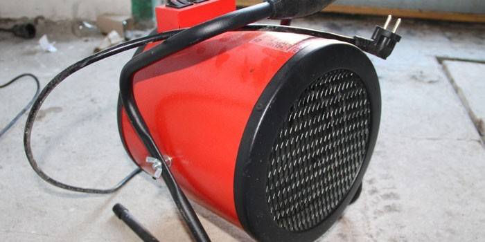 Pistola de calor a gás para garagem