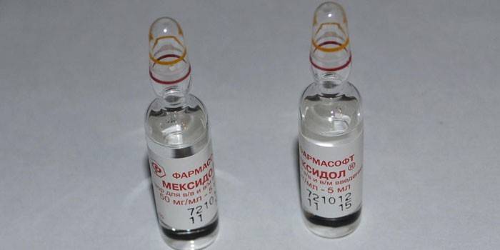 Mexidol w ampułkach