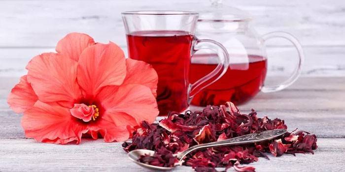 Hibiscus čaj