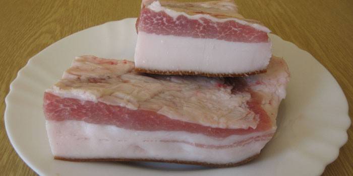 Banha Salgada Pronta