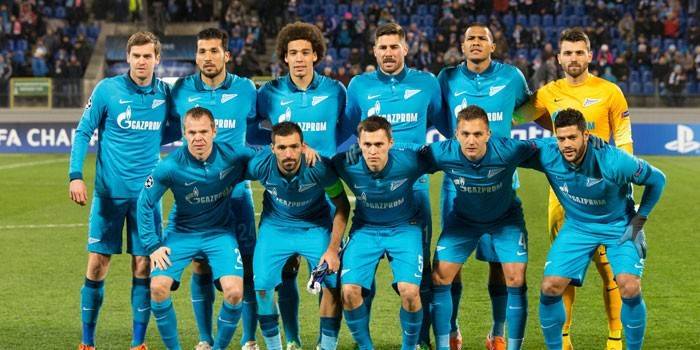 Tím Zenit pred zápasom