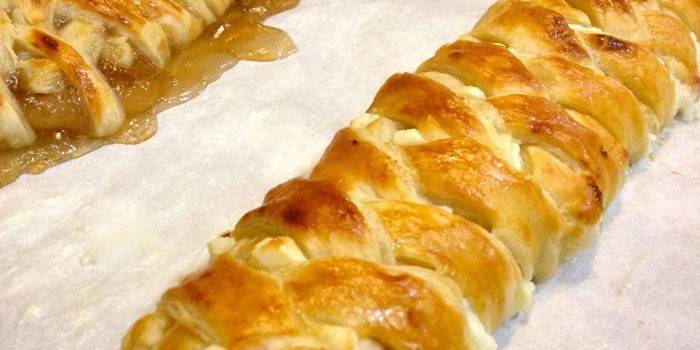 Ciasto francuskie z ciasta francuskiego