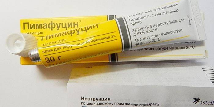 Krem Pimafucin w opakowaniu