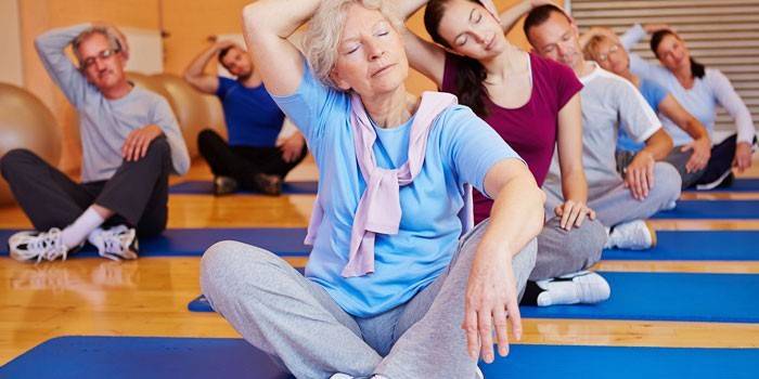 Lição Coletiva em Ginástica Terapêutica