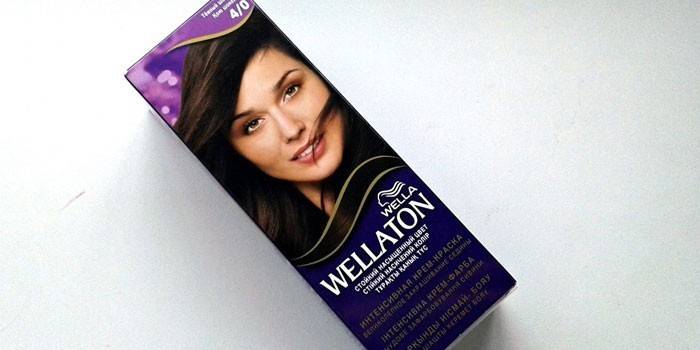 Tintura de cabelo Wellaton da marca Wella