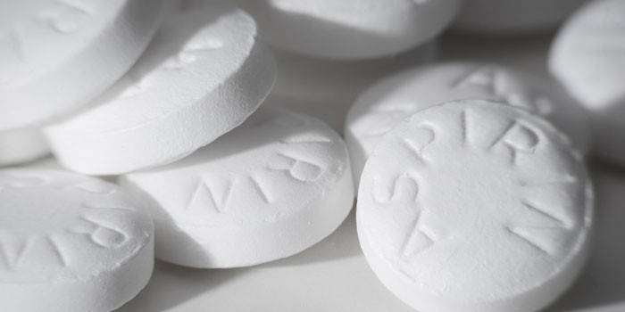 Aspirín tablety