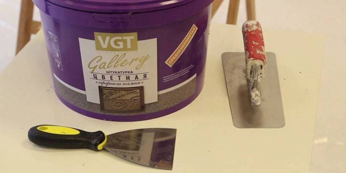 Serie de colores con efecto piedra de VGT