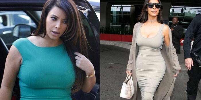 Kardashian é magro e cheio