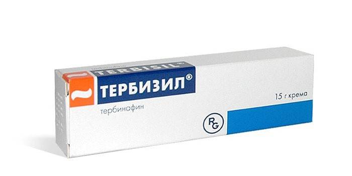 Maść Terbizil z grzyba na rękach
