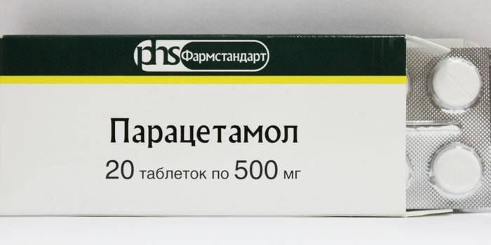 Paracetamolové pilulky