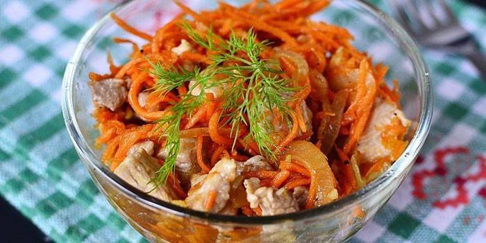 Salada quente